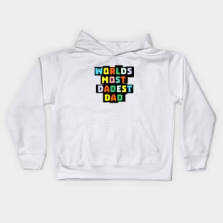 Worlds Best Dad Kids Hoodie